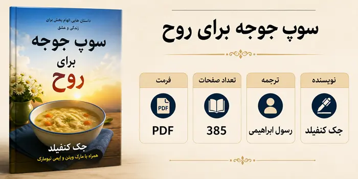 کتاب سوپ جوجه برای روح